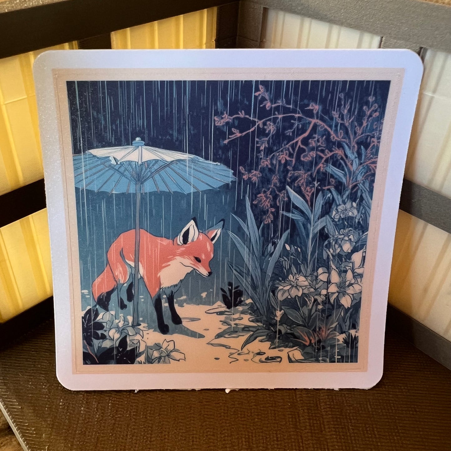 Kitsune's summer shower