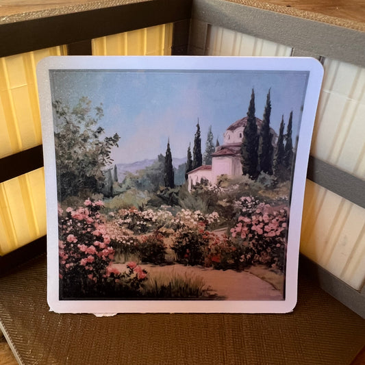 Afternoon in the rose garden